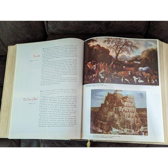 HOLY BIBLE RED LETTER SPECIAL BLUE RIBBON SCHOOL AND LIBRARY REFERENCE 1965-66 - Picture 9 of 16